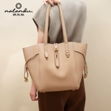 纳兰杜 Модная вместительная и большая сумка на одно плечо, коллекция 2023, изысканный стиль, из натуральной кожи