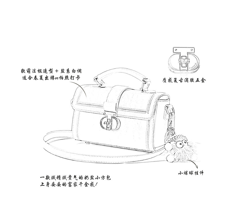  Летняя сумка через плечо, небольшая сумка, изысканный стиль, подарок на день рождения, из натуральной кожи Nalan du 
