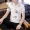 Áo thun cotton nam ngắn tay Mercerized phiên bản Hàn Quốc của quần áo tự tay nửa quần áo đáy quần thời trang đường phố nam in áo thun lụa băng - Áo phông ngắn áo thun nam đẹp