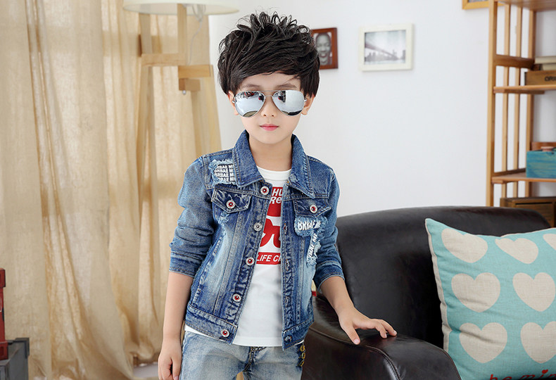 Blouson pour garcon en toile - Ref 2156929 Image 22