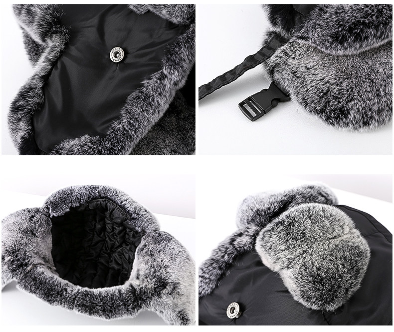 Lexus Сан - кролик зима мужской и женщины лэй фэн шапка к северо-востоку на открытом воздухе холодный катание на лыжах кепка верховая езда счет утолщённый сохраняющий тепло хлопок кепка 