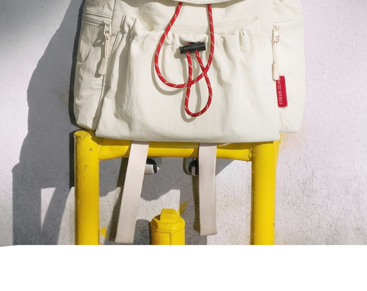 TOUTOU Drawstring Nylon Backpack