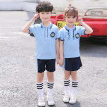 Kindergarten garden clothes summer clothes childrens class clothes cotton summer teachers primary school uniforms school style sportswear