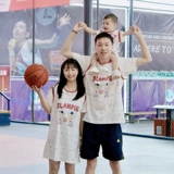 Детская летняя одежда, баскетбольная форма, спортивный костюм, костюм мальчика цветочника, семейный стиль, короткий рукав