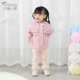 Леггинсы, бархатные детские удерживающие тепло демисезонные осенние штаны