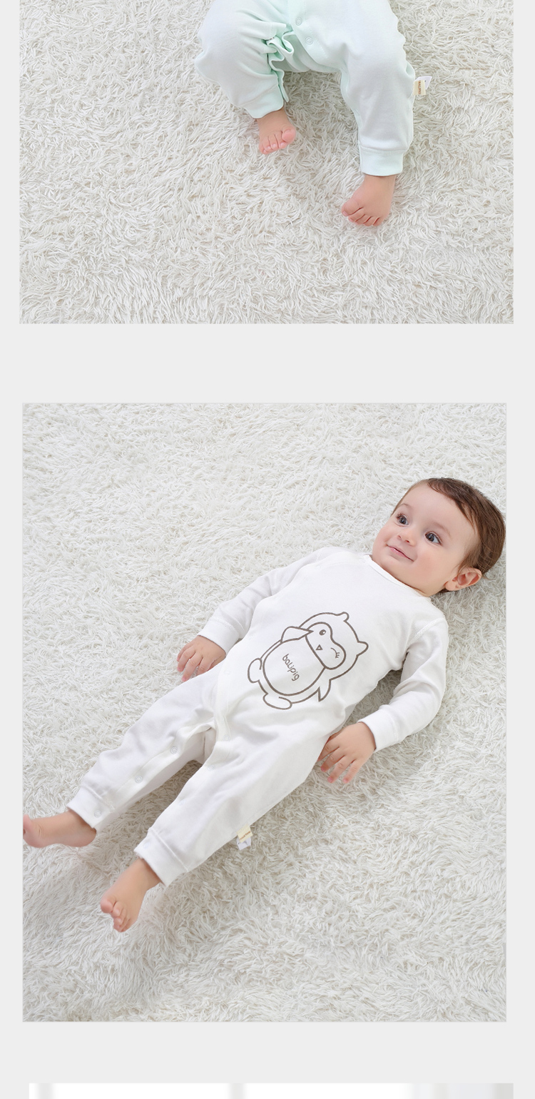 Quần áo trẻ em Xiêm mùa thu và mùa đông Đồ ngủ bé cotton mùa thu nam sơ sinh 0-1 tuổi 2 nữ hakata trẻ em mùa xuân và mùa thu shop quan ao tre em dep