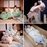 Большая милая плюшевая кукла, игрушка подходит для мужчин и женщин, подушка для сна, голова куклы, слон