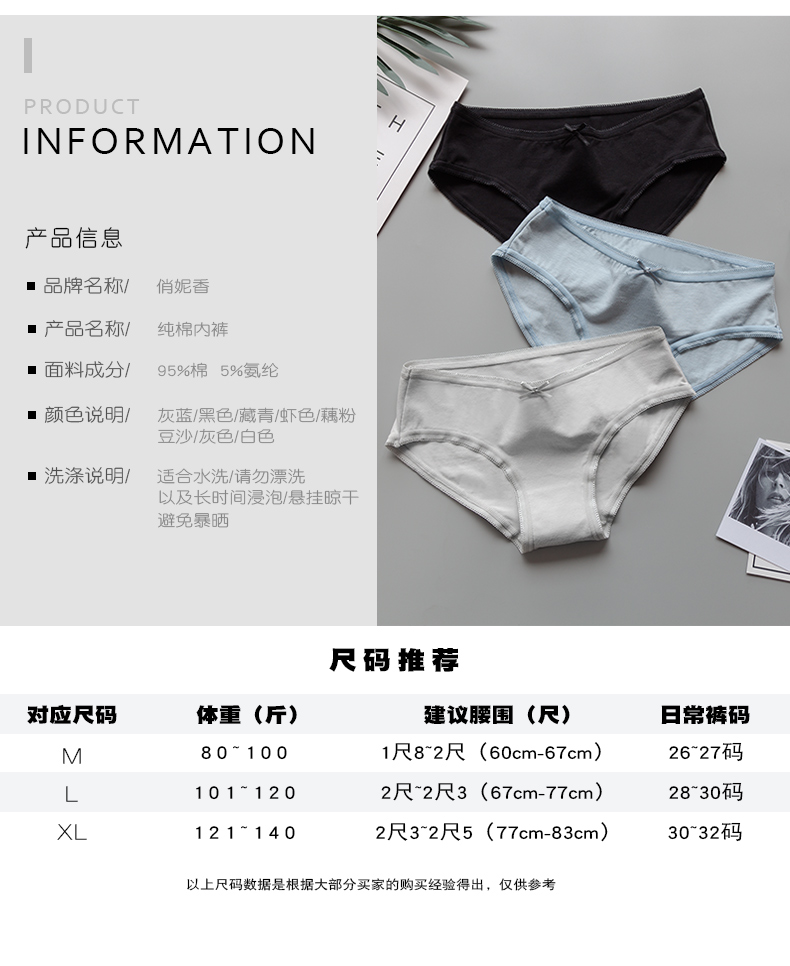 Đồ lót nữ Quần jean nữ eo thấp eo nữ sinh viên gợi cảm quần short tam giác đầu cỡ lớn thư viện ren nóng bên trong quan lot nu
