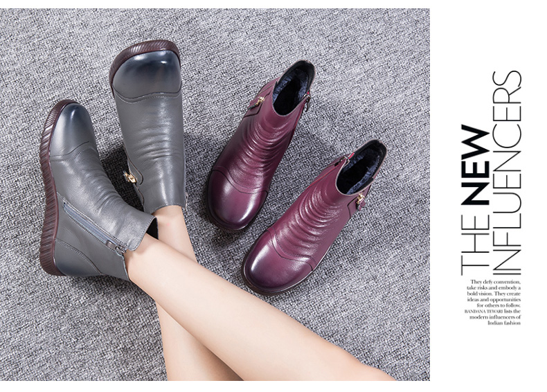 Bottes hiver pour femme en TPR  - Ref 3245984 Image 17
