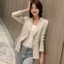 Mùa thu 2019 mới của phụ nữ khí chất thời trang hoang dã áo khoác nhỏ xu hướng chuyên nghiệp phù hợp với bộ đồ mỏng giản dị - Business Suit