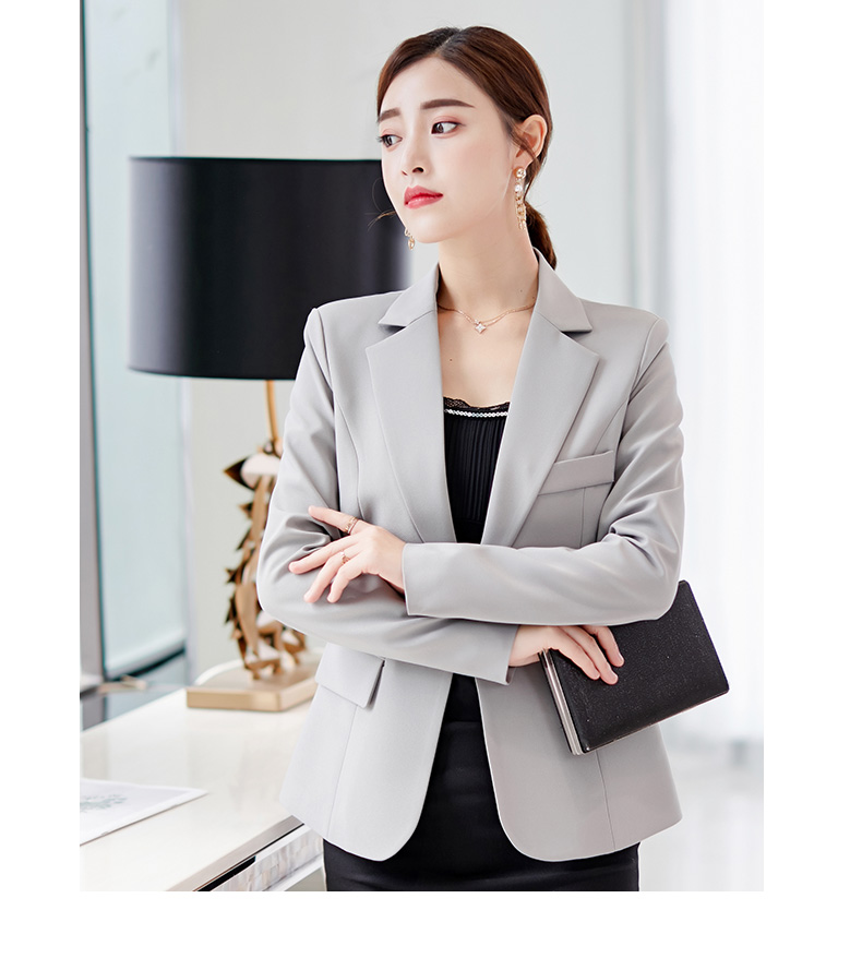 黛 2018 thu đông 2018 phiên bản mới của Hàn Quốc tự phối đồ cỡ lớn phù hợp với áo khoác nhỏ thời trang giản dị phù hợp với áo dài tay nữ bộ vest nữ đẹp