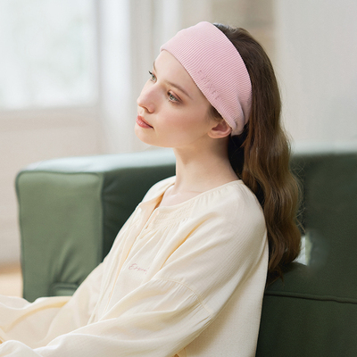 Manxi Bamboo Fiber Postpartum Headscarf for Pregnant Women, Windproof Head Protection, Solid Color Postpartum Headband, Non-Tightening after Delivery — 6