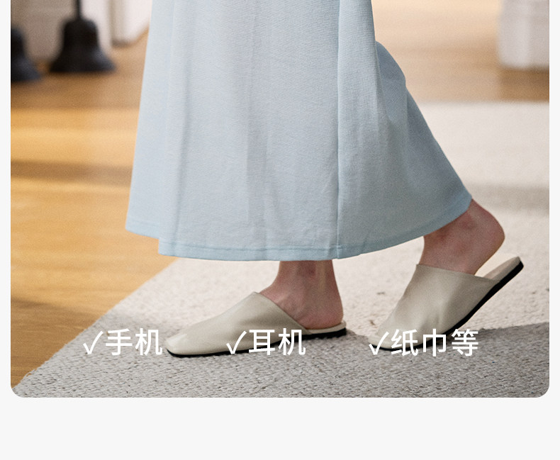 嫚熙秋冬山茶花华夫格哺乳衣瑜伽运动可外出月子服孕妇家居服套装 — 34