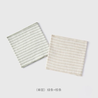 2 установки (однослойный) зеленые полоски+коричневые полоски