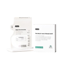 (10 pieces) KIDMANS MILK Milk Bag Breast Milk Preservation Bag Breast Milk Storage Milk Bag Frozen Bag Storage Bag 220ml Thickened