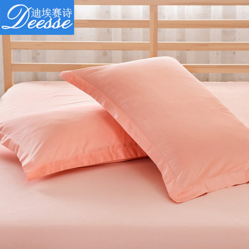 Pure color hotel pillow sleeper with 48x74cm pillow sleeve summer pair of simple adults for summer pure cotton