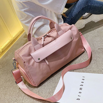 Korean short-distance travel bag female portable travel male travel bag small duffel bag dry and wet separation Fitness Bag travel bag