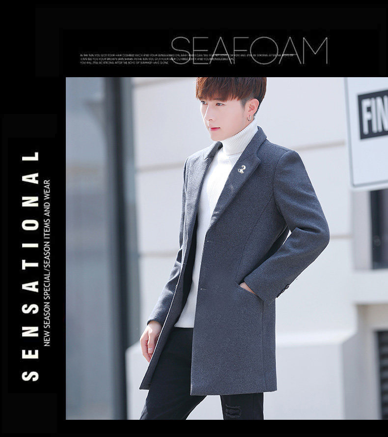 Blouson homme manches longues en Laine - Ref 3116641 Image 12