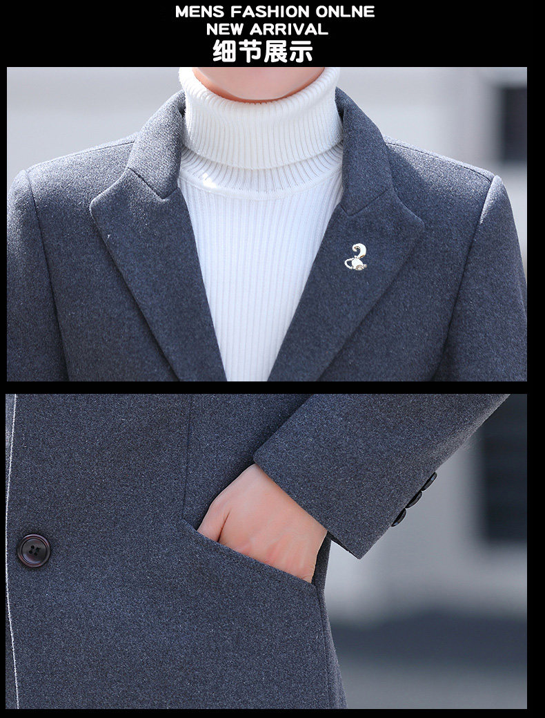 Blouson homme manches longues en Laine - Ref 3116641 Image 30