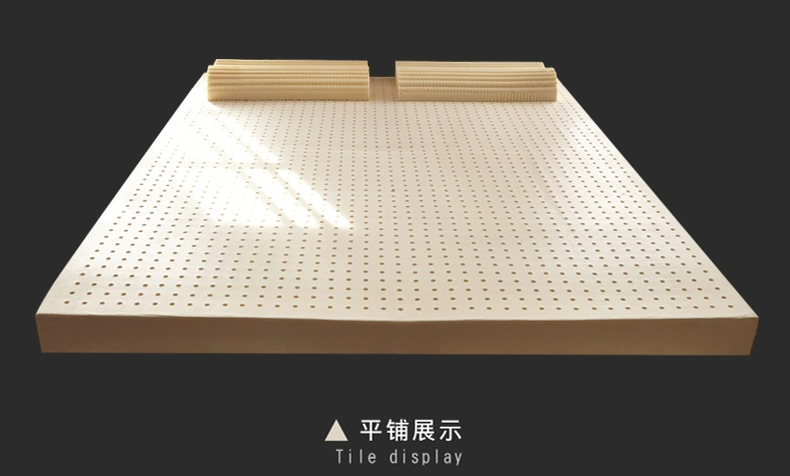 Thái Lan cao su thiên nhiên nệm cao su 10cm giường 1.8m 1,5m tatami thảm tinh khiết cao su thiên nhiên nệm 5cm - Nệm