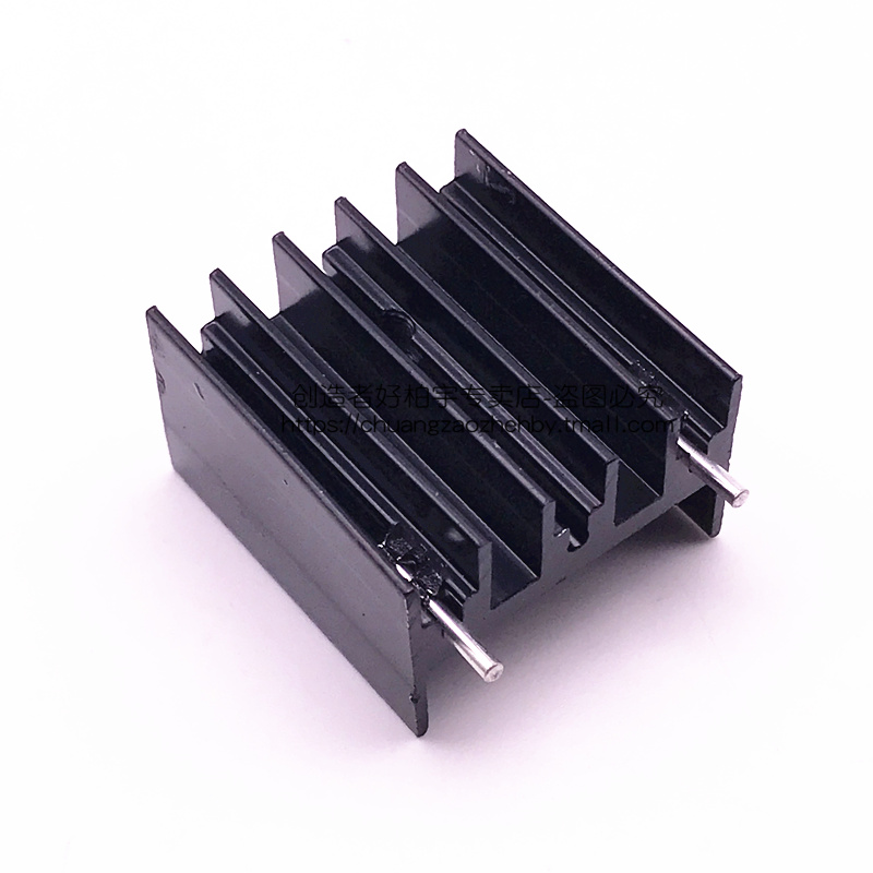 Creator High quality aluminum heat sink TO-220 aluminum heat sink 25*23 8*16MM 20pcs