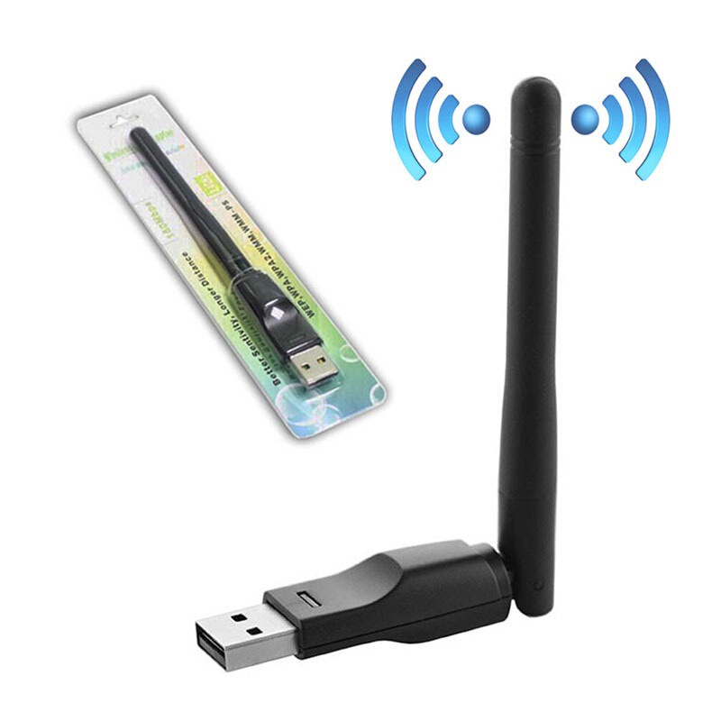 Set-Top Box 150m Wireless Network Card Rt8188 Chip USB with Antenna Computer Wifi Network Adapter Linux