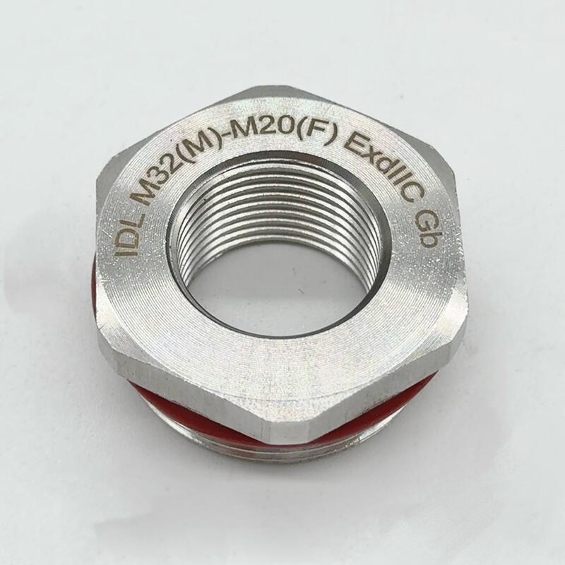 Metal Explosion-Proof Union, Reducing Diameter Internal and External Thread to External Thread Adapter, Core Expansion and Contraction Ring, Npt g m Model Metal Explosion-Proof Union, Reducing Diameter Internal and External Thread to External Thread Adapter, Core Expansion and Contraction Ring, Npt g m Model