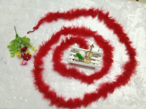 大羽毛绒条羽毛条卡通花束包装材料羽毛条 婚庆装饰DIY火鸡毛条详情10