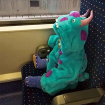 Japanese GP Mao Strand Sullivan baby clothes adorable baby conjoined animal clothes Children sleep in autumn and winter