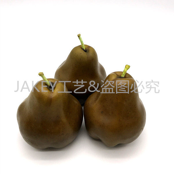 Simulation Foam Fruit Cracks Pears Fake Fruit Toy Model Props teaching to install Decorative Plastic