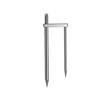 New solid stainless steel combination fishing umbrella floor insert