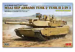RFM wheat field RM5026 M1A2 SEP Abrams TUSK I II full Internal structure