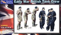 Gecko Gecko 35GM0022 Early World War II British Chariot Crew (African Battlefield European Battlefield)