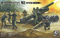 AFV CLUB AF35321 World War II USA M1(203mm)8 inch towed heavy howitzer