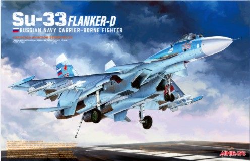 MINIBASE 8001 Russian Navy Su-33 Flanker D Carrier-based fighter