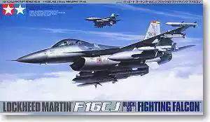 TAMIYA TAMIYA 61098 F-16CJ BLOCK 50] WAR FALCON FIGHTER AIR defense SUPPRESSION TYPE