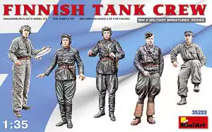 MINIART 35222 World War II Finnish Army combat vehicle crew