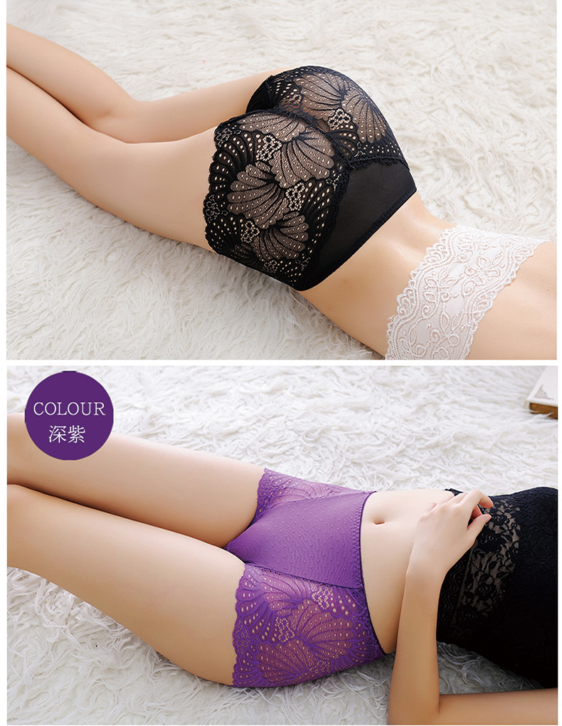 3 hộp quà, hông, bụng, eo cao, ren, đồ lót sexy, cám dỗ nữ, thoải mái, tóm tắt liền mạch