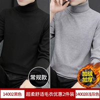 Черная [обычная модель]+светло -серый [Nano -Down]