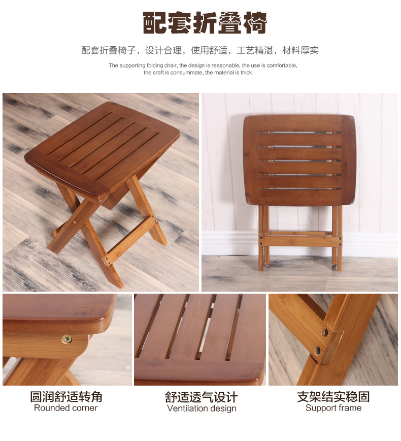 Tìm kiếm tre ghi bàn giải trí gấp bàn vuông di động gấp bàn di động đơn giản tre ăn bàn nhỏ căn hộ bàn ăn và ghế - Bàn bàn tròn nhỏ