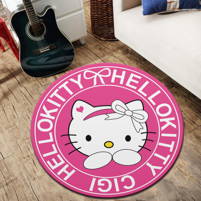 Dream Home Computer Chair Ground Mat Round Diameter 80CM