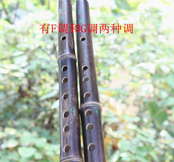 Sáo thổi dọc Zizhu Dụng cụ thổi sáo mới bắt đầu Sáo sáu lỗ hole Điều chỉnh F / G Nhà máy trực tiếp - Nhạc cụ dân tộc sáo dọc