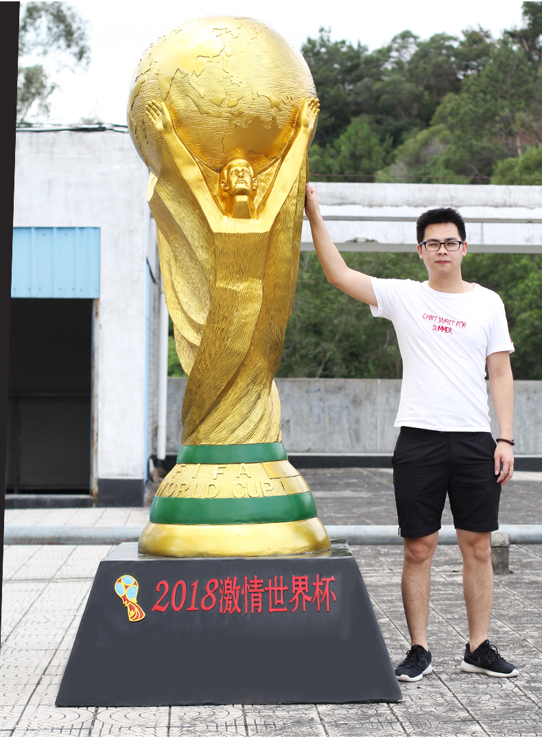 Lớn Hercules Cup Trang Trí Nga World Cup Trophy Điêu Khắc Bar KTV Club đồ đạc trong người hâm mộ nguồn cung cấp