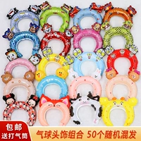 Мультяшный аксессуар для волос, воздушный насос, 50 шт