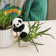 ຂອງແທ້ Panda Clip Plush Toy ຂະຫນາດນ້ອຍ Doll ວັດທະນະທໍາແລະສ້າງສັນຂອງປະທານແຫ່ງການຕົກແຕ່ງເຮືອນ Chengdu Base Souvenir