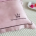 Trẻ em chào đón cẩu bé Tencel gối 30 * 50 màu thêu gối bìa 40x60cm phim hoạt hình bé mùa hè - Gối trường hợp gối kim đan Gối trường hợp