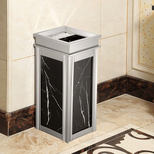 Дорожное большое мусорное ведро из нержавеющей стали для домашнего использования для коммерческого использования