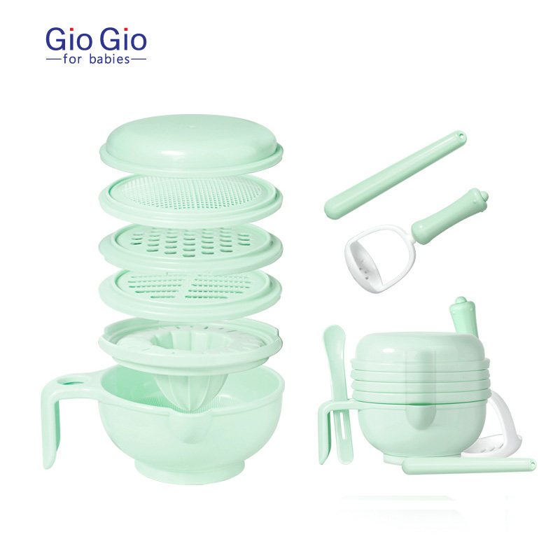 宝宝辅食研磨器手动食物研磨碗辅食剪果泥蔬菜料理机婴儿辅食工具