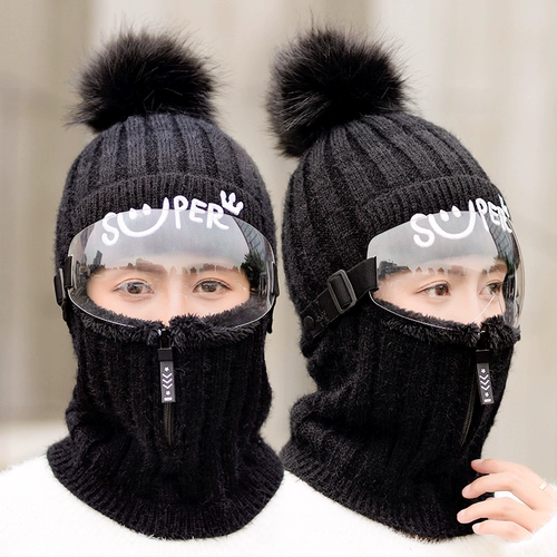 Tide, демисезонная удерживающая тепло трикотажная шерстяная зимняя милая ветрозащитная шапка, в корейском стиле