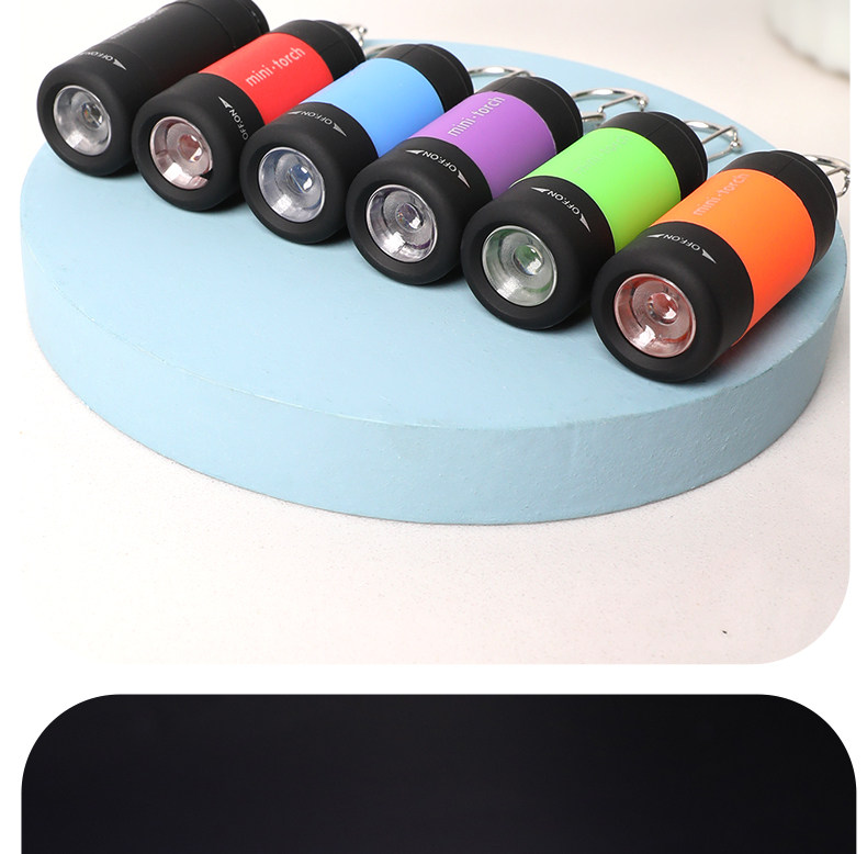 Маленький портативный фонарь, дорожный супер яркий светодиодный прожектор для школьников и студентов 